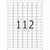 Herma etikete 25,4x16,9 1/25 ( 02H4334 )