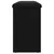 Klupa za cipele crna 102 x 32 x 50 cm od konstruiranog drva