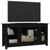 TV ormarić crni 103 x 36,5 x 52 cm od masivne borovine