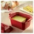 Terrine dish, 19x12 cm/0.63L, Burgundy - Emile Henry