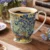 Porcelanasta skodelica 300 ml Vincent van Gogh Irises razkošno darilo