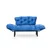 Atelier del Sofa Dvosed na razvlačenje Nitta 155x85x70cm Plavi