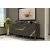Hanah Home Konzola Fuga KB150, 150x75x35 cm, Antracit-zlatne boje