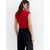 Pull&Bear Majica rdeča