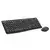 Logitech Tastatura MK370, Combo, Wireless, US, Miš, Crna