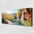 tulup.si Slika na platnu Lake landscape slap 120x60 cm