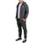 ALPHA INDUSTRIES Majica Basic Zip temno siva