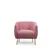 Atelier del Sofa Fotelja Istiridye 85x80x85cm Roze