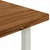 vidaXL Kvadratna jedilna miza 160 x 70 x 75 cm Masiven les akacije