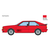 Model Kit avto 3671 - Audi Quattro (1:24)