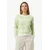 comma casual identity Pulover  pastelno zelena / bela