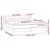 Vidaxl Box spring postelja z vzmetnico temno siva 200x200 cm žamet