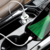 Auto punjac HOCO Z31 QC3.0 2xUSB sa micro USB kablom beli