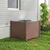 Costway Vrtna ograja 122x95 cm 2 panela rjava