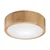 Brilagi - LED stropna svetiljka CARVALHO MODERN 1xE27/60W/230V, prečnik 27,5 cm, hrast