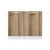 Hanah Home kuhinjski element Minar 4150, 100 cm, beli / dore