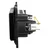 shumee Dvojna RJ45 5e FTP računalniška vtičnica črna Niloe Step 2410
