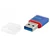 Esperanza Micro SD USB čitalnik kartic, moder (EA134B)