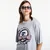 Majice A Bathing Ape Bape Twin Sta Logo Relaxed Fit Tee UNISEX Gray M