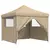 Šator za zabave 292 x 292 x 315 cm Bež Oxford tkanina