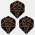ALCHEMY/Dart Flights/NO2/Copper - Pentacle Skull/pikado perice