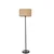 Aberto Design Podna lampa Hasir, 162 cm, E27, IP20, Crna