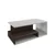 HANAH HOME Sto za dnevnu sobu Vera Mini White Walnut