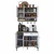 Hanah Home višenamenski ormarić JE272, 90,2 cm, beli / orah
