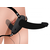 Strap-On Power Pegger Double, črn