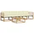 Set vanjskih sofa 5 pcs Bijela i krem 79 x 79 x 37 cm