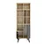 Hanah Home Polica 60x170x30cm Antracit-Hrast