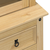 Vitrina sa staklom Corona 100 x 48,5 x 179 cm masivna borovina