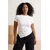 Trendyol Curve Ženska bluza Tbbss26Af00080, Bela
