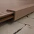 Profil l za deking, zavrsni 2700x50x50mm tikovina