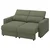 MALMKÖPING Sofa dvosed, Tibbleby sivozelena