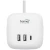 home Produžni kabl, 3 utičnice, 2 x USB A, 1 x USB C, 1.5 met. - CUBE2