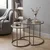 Hanah Home set klub stolova Grey-Trs-60-42-Nrd-Srk, sivi