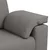 Vidaxl Dvosobni kavč Taupe 180 cm blago