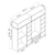 Hanah Home Ormar Kale 5138