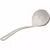 Gastro okrogla zajemalka 24,5 cm, bela