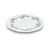 Bel/moder servirni porcelanast krožnik o 32 cm Retro – BonBistro
