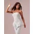 Embody Ženska haljina Emily Tint Bandeau, Svetloplava