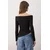 Trendyol Milla Ženska bluza, Crna