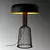 Opviq Stona lampa 2 x E27 Socket, Crno-Zlatna