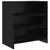 Kreveta 2 pcs Crni hrast 70 x 41 x 75 cm Konstruirano drvo
