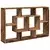 Zidna polica Staro drvo 85x16x52,5 cm Konstruirano drvo