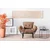 Atelier del Sofa Fotelja Nitta 95x85x70cm Svetlobraon