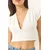 Bianco Lucci Ženska bluza 60284037, V-izrez, Bela