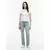Tommy Jeans Majica Script Rib DW0DW22809 Kremna Slim Fit