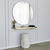 HANAH HOME Ogledalo Gold 90